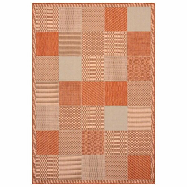 United Weavers Of America 5 ft. 3 in. x 7 ft. 6 in. Augusta Grand Anse Terracotta Rectangle Area Rug 3900 10729 69